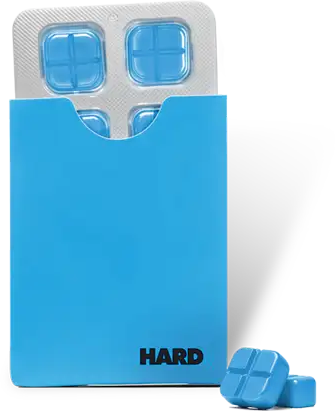 HardRx sublingual tablets in a discreet pack